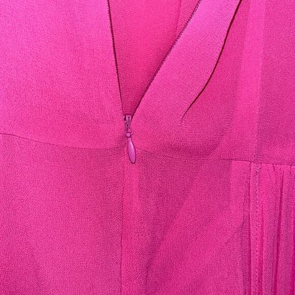 Bardot Pink Stilla Asymmetrical Drape Dress Woman's size 2/XXS Formal Prom Dance - Picture 12 of 15